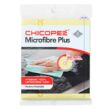 Kép 1/2 - Törlőkendő CHICOPEE Mircofibre Plus mikroszálas mosható 34 x 40 cm sárga 5 db/csomag