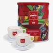 Kép 1/2 - Ajándékcsomag CAFFÉ PERTÉ Art Coffee szemes kávé + csésze szett
