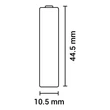 Kép 2/2 - Akkumulátor mikro AGFAPHOTO AAA 2x900 mAh