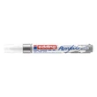 Kép 2/3 - Akril marker EDDING 5100 M 2-3 mm ezüst