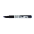Kép 2/2 - Alkoholos marker NEBULO 233-S kerek kék
