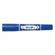 Kép 2/3 - Alkoholos marker kétvégű ZEBRA Hi-Mckie 2,0-4,0 mm kék