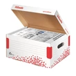 Kép 2/2 - Archiváló konténer dobozoknak ESSELTE Speedbox S 355x193x252 mm felfelé nyíló tetővel fehér
