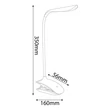 Kép 3/3 - Asztali lámpa AVIDE Clip LED 1,5W fekete