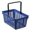 Kép 2/2 - Bevásárlókosár DURABLE műanyag 19L kék