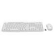 Kép 2/5 - Billentyűzet + egér vezeték nélküli LOGITECH MK295 Silent HUN 2,4 Ghz fehér