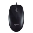 Kép 1/3 - Egér vezetékes LOGITECH M90 USB 1000 DPI szürke