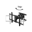 Kép 3/5 - Falitartó HAMA Prémium Full Motion 2 kar 94-228 cm 37"-90" fekete