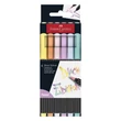 Kép 1/2 - Filctoll FABER-CASTELL Black Edition pasztell 6 darabos
