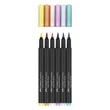 Kép 2/2 - Filctoll FABER-CASTELL Black Edition pasztell 6 darabos