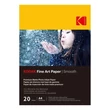 Kép 1/2 - Fotópapír KODAK Fine Art Smooth A/4 230 g 20 íves