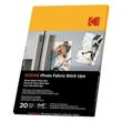 Kép 2/2 - Fotópapír KODAK Photo Fabric 10x15 cm felragasztható és visszaszedhető 20 íves