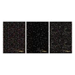 Kép 2/5 - Füzet vonalas STREET A/4 54 lapos Black&Gold margóval