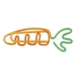 Kép 3/3 - Gemkapocs GRAND carrot 20 darabos
