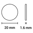 Kép 3/3 - Gombelem AGFAPHOTO Lithium CR2016 1 darabos