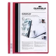 Kép 1/3 - Gyorsfűző DURABLE Duraplus A/4 széles panorámás piros