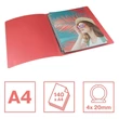 Kép 2/2 - Gyűrűskönyv ESSELTE Colour Breeze A/4 25 mm 4 gyűrű PP korall