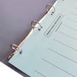 Kép 3/3 - Gyűrűskönyv SPOKO ReLeaf PP A/4 35 mm 4 gyűrű SoftTouch szürke