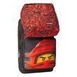 Kép 2/5 - Hátizsák szett LEGO Ninjago Johansen 2 részes tornazsákkal piros