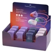 Kép 1/4 - Hegyező FABER-CASTELL Flow Sleeve mini tartályos 1 lyukú