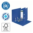 Kép 2/4 - Iratrendező LEITZ Recycle A/4 80 mm 180° kék