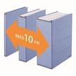 Kép 3/4 - Iratrendező PLUS Zero Max A/4 bővíthető 18-118 mm szürke