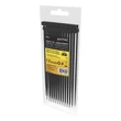 Kép 1/3 - Kábelkötegelő-gyorskötöző ENTAC 100mm x 2,5mm fekete 50 darabos