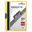 Kép 1/3 - Klipmappa DURABLE Duraclip A/4 60 lapig sárga