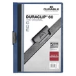 Kép 1/3 - Klipmappa DURABLE Duraclip A/4 60 lapig sötétkék