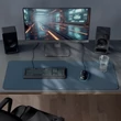Kép 4/4 - Könyökalátét LEITZ 40x100 cm gamer extra nagyméretű sötétszürke