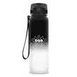 Kép 1/2 - Kulacs ARS UNA műanyag matt BPA-mentes motivációs ombre 1000 ml Black & White