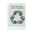 Kép 3/4 - Lefűzhető genotherm ESSELTE Recycled  A/4 70 mikron narancsos 100 darabos