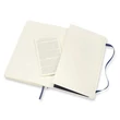 Kép 5/5 - Notesz vonalas MOLESKINE QP616B20 "L" puhafedeles zafirkék