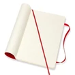 Kép 4/5 - Notesz vonalas MOLESKINE QP616F2 "L" puhafedeles skarlát piros