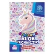 Kép 4/4 - Rajzlap ASTRA PAP 170 g A/3 10 íves színes szélű Pixel és Unicorn