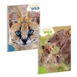 Kép 1/2 - Spirálfüzet vonalas ARS UNA Icons of the Wild A/4 60 lapos