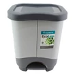 Kép 5/5 - Hulladéktároló pedálos szelektív Ekolux  Duo 2 részes 2x10,5L