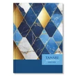 Kép 1/2 - Tanári zsebkönyv PD CALENDAR papírborító A/5 Marble 2025-2026