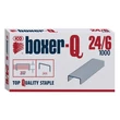 Kép 1/2 - Tűzőkapocs BOXER-Q 24/6 1000 darabos