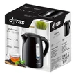 Kép 2/2 - Vízforraló DYRAS WK-1308B 1,7 liter fekete