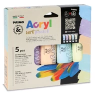 Akrilfesték készlet PRIMO pasztell 5x75 ml