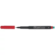 Alkoholos marker FABER-CASTELL S 0,4 mm piros