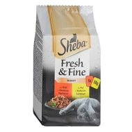 Állateledel alutasakos SHEBA Mini macskáknak húsos marha-csirke válogatás 6x50 g Állateledel alutasakos SHEBA Mini macskáknak húsos marha-csirke válogatás 6x50 g