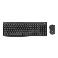Billentyűzet + egér vezeték nélküli LOGITECH MK295 Silent HUN 2,4 Ghz grafitszürke