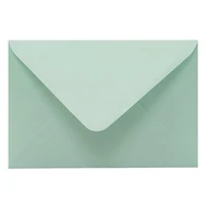 Boríték színes KASKAD LC/6 enyvezett 114x162mm 61 világos zöld 50 darabos