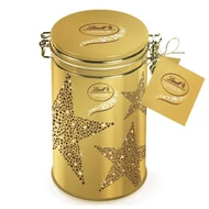 Csokoládé LINDT Lindor Tin válogatott csokoládé golyók fém díszdobozban 150 g