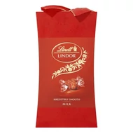 Csokoládé LINDT Lindor tejcsokoládé piros díszdobozban 75 g