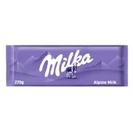 Csokoládé MILKA Alpesi tejcsokoládés 250 g