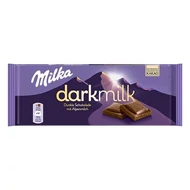 Csokoládé MILKA Darkmilk étcsokoládés-tejcsokoládés 85 g