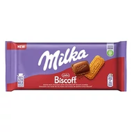 Csokoládé táblás MILKA Biscoff 90 g